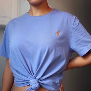 POLO RALPH LAUREN blue t-shirt